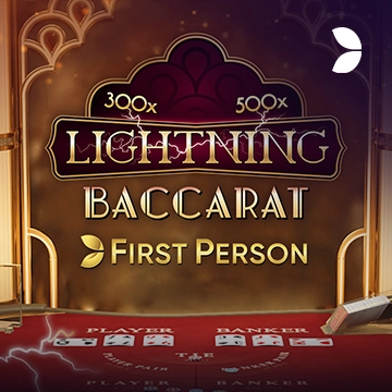 First Person Lightning Baccarat - STAYSLOT168